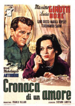 poster Cronaca di un Amore