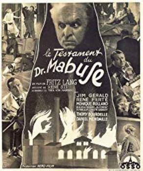 poster The Testament of Dr. Mabuse