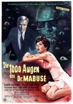 poster Die 1000 augen des Dr. Mabuse