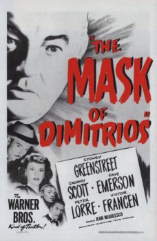 poster The mask of Dimitrios