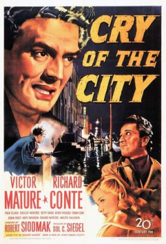 poster Cry of the City